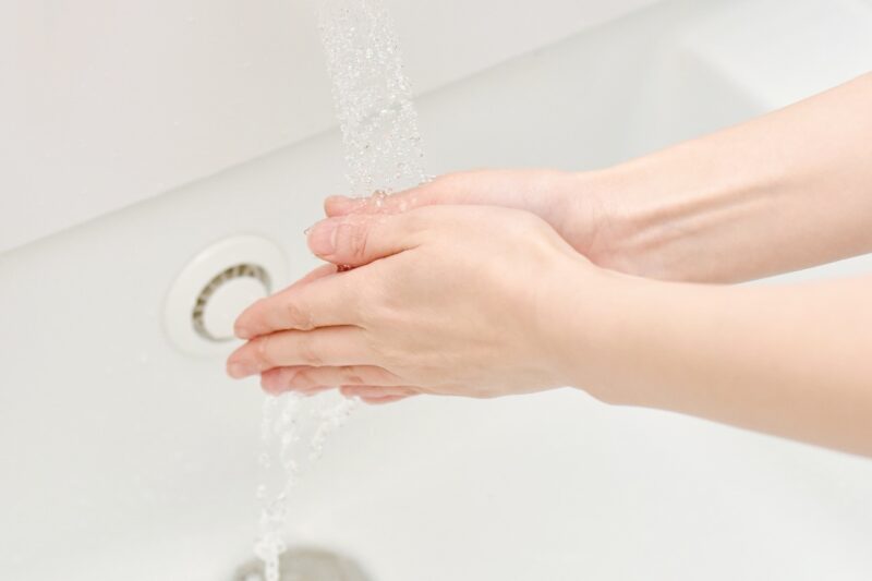 感染症予防の基本である手洗い